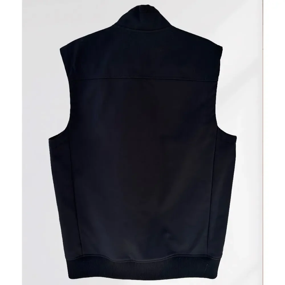 SIMMS Men’s Black Fleece Vest, Size M